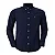 Camisa Ralph Lauren Masculina Custom Fit Sarja Cor Marinho - Imagem 1