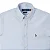 Camisa Ralph Lauren Masculina Oxford Ponei Colorido Cor Azul Claro - Imagem 2