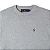 Sueter Ralph Lauren Masculino Fleece Sweatshirt Cor Cinza - Imagem 2
