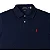 Camisa Polo Ralph Lauren Custom Fit Cor Marinho - Imagem 2