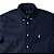 Camisa Ralph Lauren Masculina Algodão Marinho Poney Azul - Imagem 2