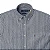 Camisa Ralph Lauren Masculina Oxford Custom Fit Striped Shirt Cor Cinza - Imagem 2