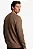 Sueter Ralph Lauren Masculino Fleece Sweatshirt Cor Marrom - Imagem 3