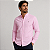 Camisa Tommy Hilfiger Masculina Xadrez Ginghan Branca/Rosa - Imagem 3