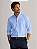 Camisa Tommy Hilfiger Masculina Oxford Azul Claro - Imagem 3