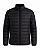 Jaqueta Slim Puffer Preta - Imagem 1