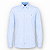 Camisa Tommy Hilfiger Regular Listrada Azul Claro - Imagem 1
