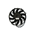 ELETRO VENTILADOR SPAL VA07-AP12/C-58S 12V SOPRA 9 POLEGADAS - Imagem 1