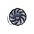 ELETRO VENTILADOR SPAL VA10-BP50/C-61A 24V ASPIRANTE 12 POL - Imagem 1
