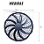 ELETRO VENTILADOR SPAL VA18-BP71 LL 59A 24V ASPIRANTE 16 POL - Imagem 3