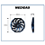 ELETROVENTILADOR VENTOINHA 12" POL 24V SOPRANTE UNIVERSAL - Imagem 2
