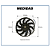 ELETROVENTILADOR VENTOINHA 9" POL 12V SOPRANTE UNIVERSAL - Imagem 2