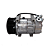 COMPRESSOR CAMINHÃO SCANIA 8275 8295 7H15 2013 A 2024 10PK - Imagem 1