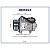 COMPRESSOR SANDEN AMERICANO 7H15 4327 8PK 24V 119MM FLEX - Imagem 5