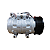 COMPRESSOR 10P15 8PK 12V FORD F250 F350 4000 CUMMINS 3.9 4.2 - Imagem 2