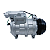 COMPRESSOR 10PA17C POLIA 4PK 24V PARA IVECO STRALIS TODOS - Imagem 3
