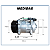 COMPRESSOR 7H15 MODELO SANDEN 4866 FLX7 8 OREL PV8 119MM 24V - Imagem 8
