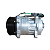 COMPRESSOR 7H15 MODELO SANDEN 4866 FLX7 8 OREL PV8 119MM 24V - Imagem 1
