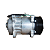 COMPRESSOR 7H15 MODELO SANDEN 4866 FLX7 8 OREL PV8 119MM 24V - Imagem 2