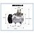 COMPRESSOR AR TOYOTA COROLLA MAIO DE 2002 A 2007 10P15C 6PK - Imagem 7