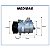 COMPRESSOR CAMINHÃO MERCEDES BENZ AXOR ACTROS 7SBU16 9PK 24V - Imagem 10