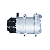 COMPRESSOR DENSO FORD FOCUS 1.6 2.0 5PK 2010 2011 2012 2013 - Imagem 1