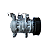 COMPRESSOR DENSO HILUX 2.7 2.8 2016 EM DIANTE 10SRE11C 7PK - Imagem 2