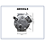 COMPRESSOR SANDEN CATERPILLAR 7H15 24V 8PK 312D 313D 318D - Imagem 7