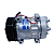COMPRESSOR SANDEN EDGE 7H15 8044 CAMINHAO VOLVO FH 132MM 24V - Imagem 1