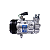 COMPRESSOR SANDEN EDGE G6 G7 SAVEIRO FOX 2013 A 2018 1.6 MSI - Imagem 1