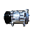 COMPRESSOR UNIVERSAL 7H15 4711 CASE NEW HOLLAND 12V TRATOR - Imagem 1