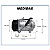 COMPRESSOR UNIVERSAL 7H15 SD 4864 SAIDA FLEX 8PK 12V ORELHAS - Imagem 8