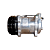 COMPRESSOR UNIVERSAL SD4507 5H14 2A 24V SAIDA VERTICAL 132mm - Imagem 1