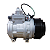 COMPRESSOR PARA CAMINHÃO CONSTELLATION POLIA 8PK 24V DKS15D - Imagem 2