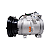 COMPRESSOR MOD. DENSO 10S17C CATERPILLAR 310 320 BL TAPA PÓ - Imagem 1