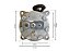 COMPRESSOR ORIGINAL SANDEN AMERICANO 4864 FLX7 PV8 UNIVERSAL - Imagem 4