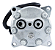 COMPRESSOR ORIGINAL SANDEN 4862 FLX7 2A 24V 8 ORELHAS - Imagem 7
