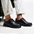 Sapato Masculino Ortopédico Comfort Shoes - 2008 Preto - Imagem 2