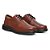 Sapato Masculino Ortopédico Comfort Shoes - 2008 Marrom - Imagem 1