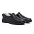 Sapato Social Couro Legítimo Comfort Shoes - 6080 Preto - Imagem 1