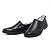 Sapato Social Couro Legítimo Comfort Shoes - 6080 Preto - Imagem 3