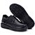 Sapato Masculino Couro Legítimo Comfort - 8002 Preto - Imagem 3