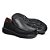 Sapato Masculino Couro Legítimo Pró Alivium - 8100 Preto - Imagem 3
