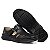 Sandalia Masculina Couro Legítimo Comfort Shoes - 8008 Preto - Imagem 3