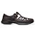 Sandalia Masculina Couro Legítimo Comfort Shoes - 8009 Café - Imagem 4