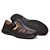 Sandalia Masculina Couro Legítimo Comfort Shoes - 8009 Café - Imagem 3
