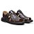 Sandália Masculina Ortopedica Ultra Comfort - 3600 Café - Imagem 3