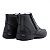 Botina Masculina De Couro Legítimo Comfort Shoes Ziper Preta- 6091 - Imagem 4