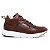 Tênis Casual Masculino De Couro Legitimo Comfort Shoes - 4500 Marrom - Imagem 5