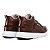 Tênis Casual Masculino De Couro Legitimo Comfort Shoes - 4500 Marrom - Imagem 4